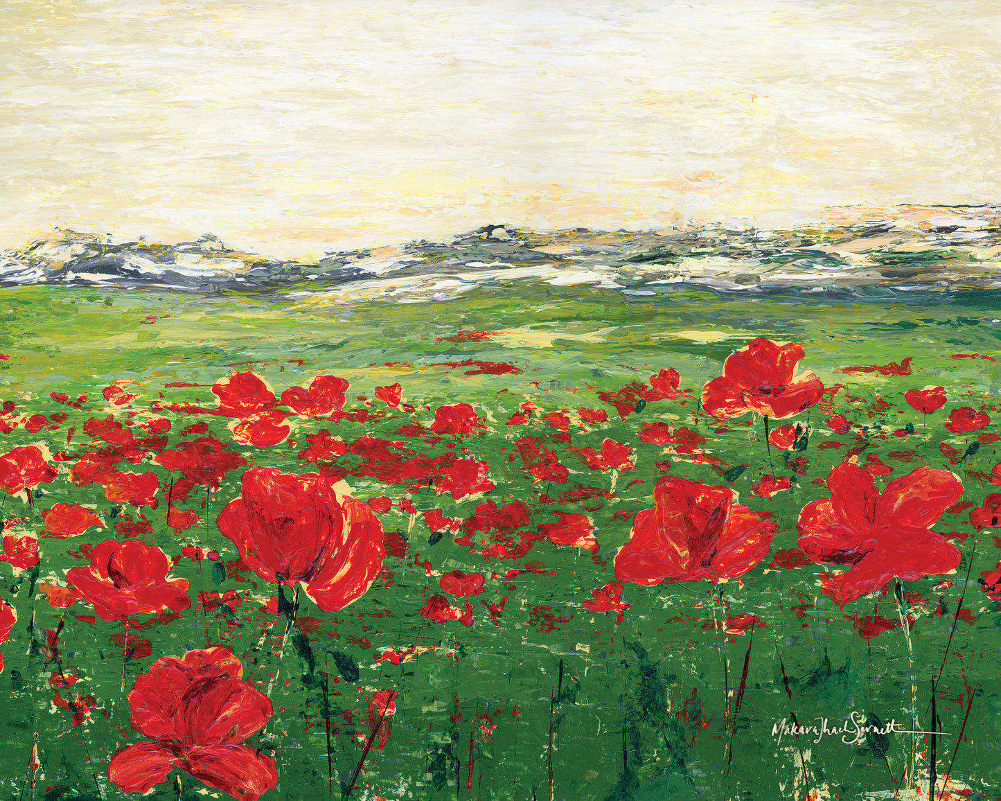 Field of Poppies Jigsaw Puzzle