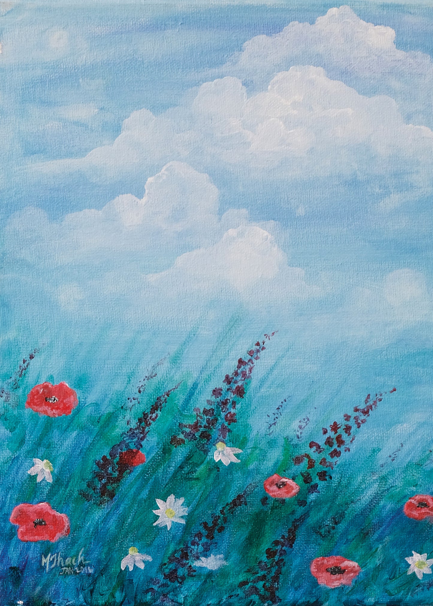 Field of Wildflowers Jigsaw Puzzle