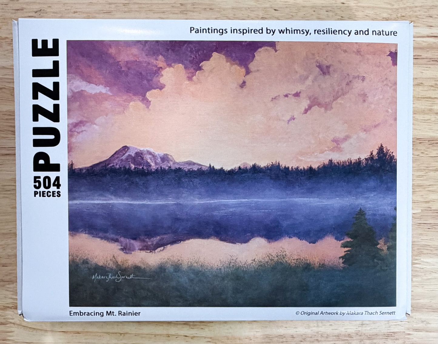 Embracing Mt. Rainier Jigsaw Puzzle