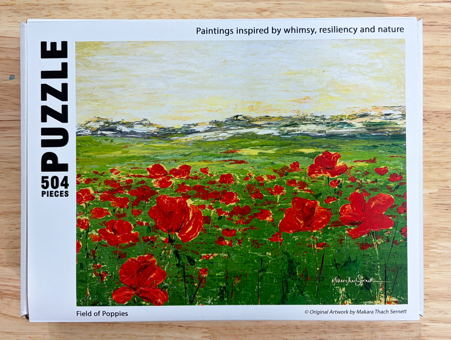 Field of Poppies Jigsaw Puzzle