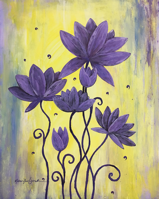 Rising Lotus art print