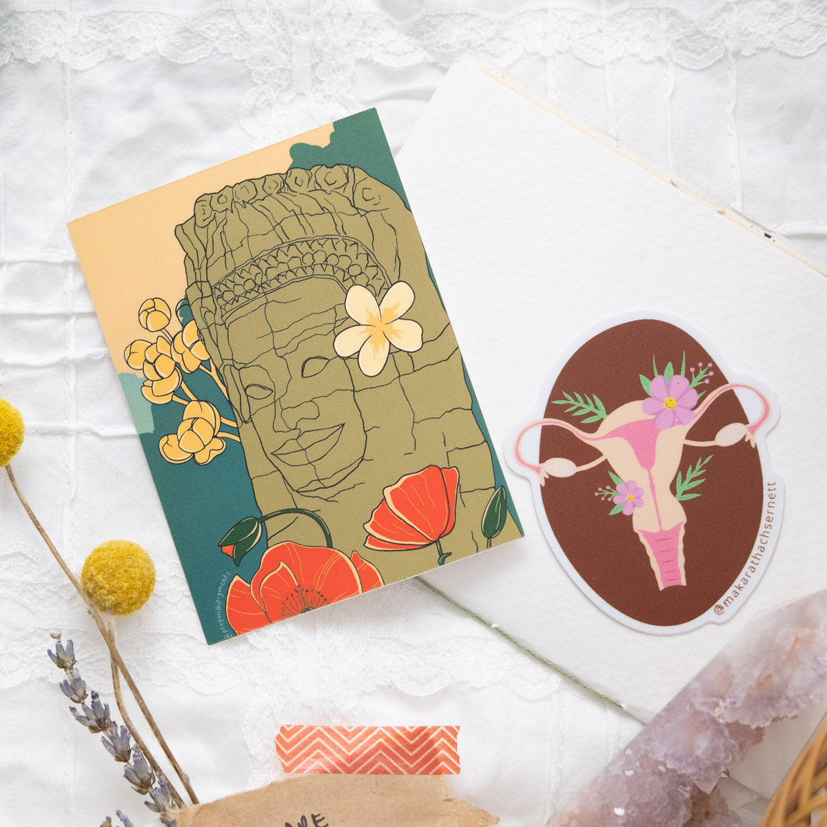 Bayon in Bloom sticker