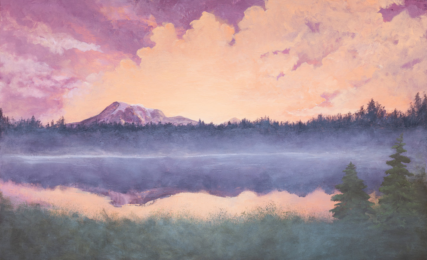Embracing Mt. Rainier Jigsaw Puzzle