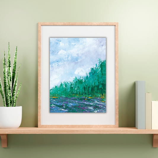 Around the Bend art print