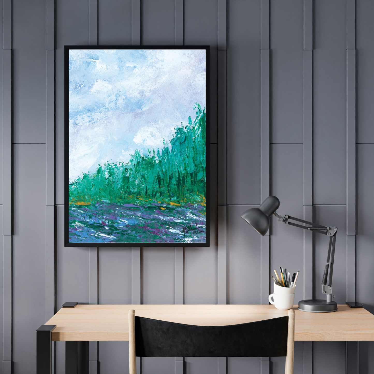 Around the Bend art print