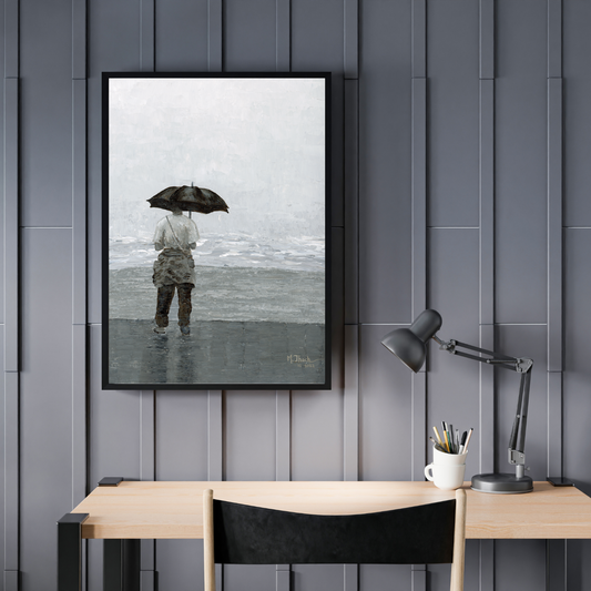 forever rain art print